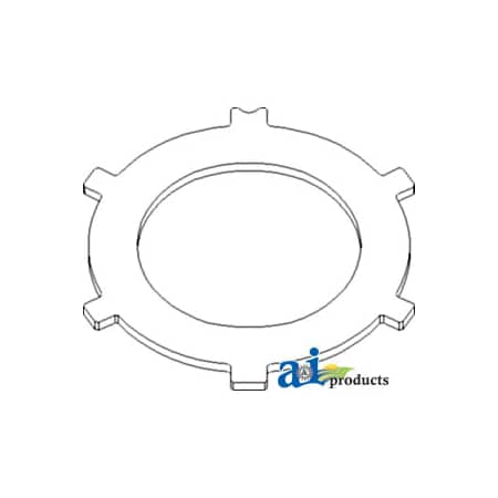 A & I Products Disc, Steel 8" x8" x0.2" A-R77671